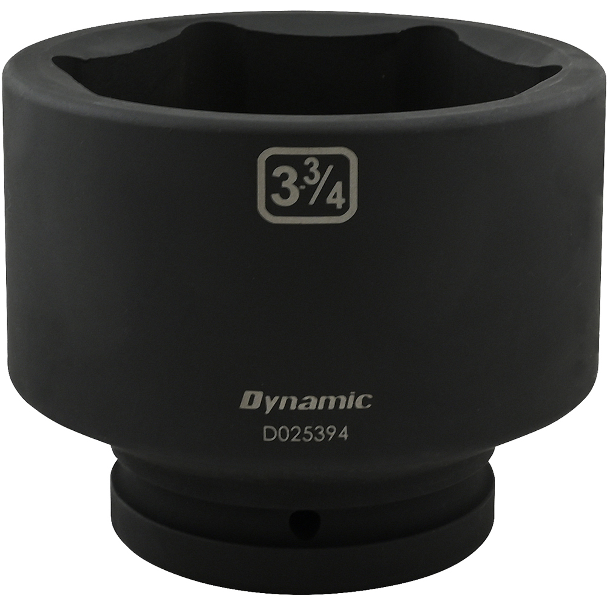Dynamic Tools 3-3/4'' X 1" Drive, 6 Point Standard Length, Impact Socket